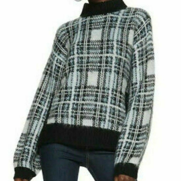 Sweaters - Plaid Sweater NWT